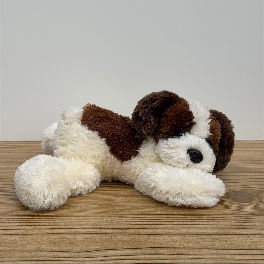 Heritage Collection By Ganz Adorable Small Dozy Dogs St. Bernard Puppy With Tags